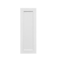 White Shaker - 9"W × 30"H Standard Wall Cabinet 1-Door 2-Adjustable Shelves