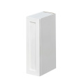 White Shaker - 9"W × 30"H Standard Wall Cabinet 1-Door 2-Adjustable Shelves