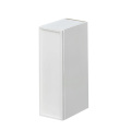 Slim White Shaker - 9"W × 30"H Standard Wall Cabinet 1-Door 2-Adjustable Shelves