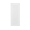 White Shaker - 9"W × 36"H Standard Wall Cabinet 1-Door 3-Adjustable shelves