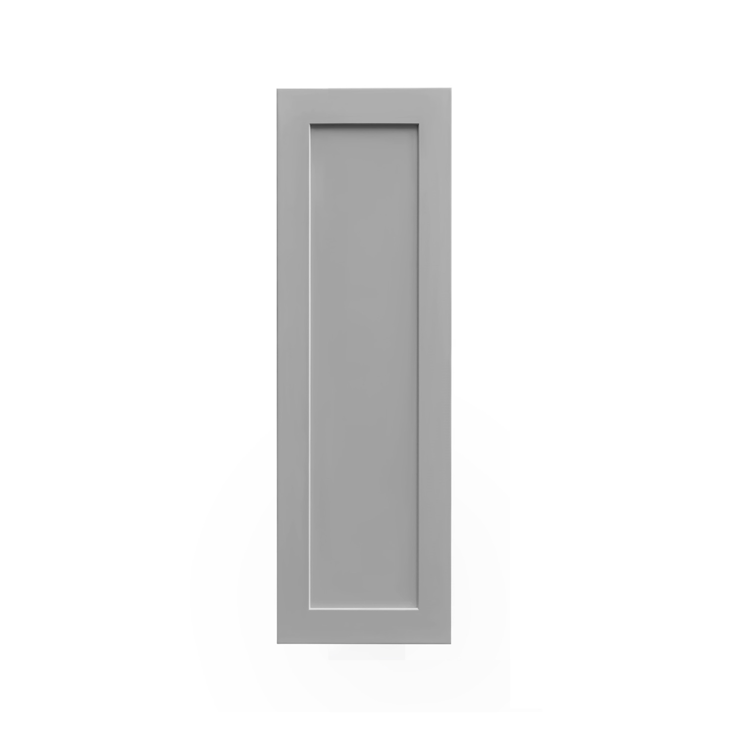 Mallroca Dolphin Gray Shaker - 09"W × 42"H Standard Wall Cabinet