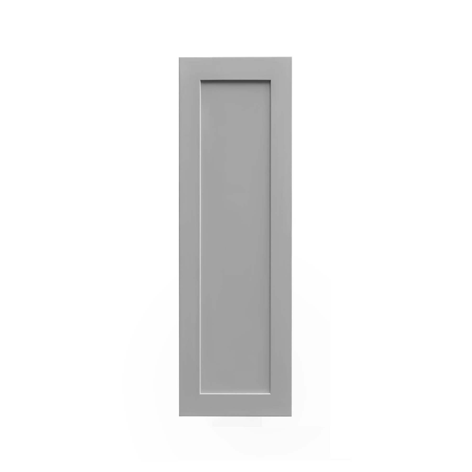 Mallroca Dolphin Gray Shaker - 09"W × 42"H Standard Wall Cabinet