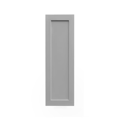 Mallroca Dolphin Gray Shaker - 09"W × 42"H Standard Wall Cabinet