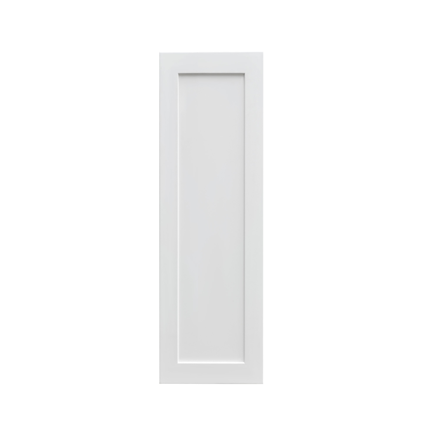 Mallorca White Shaker - 09"W × 42"H Standard Wall Cabinet