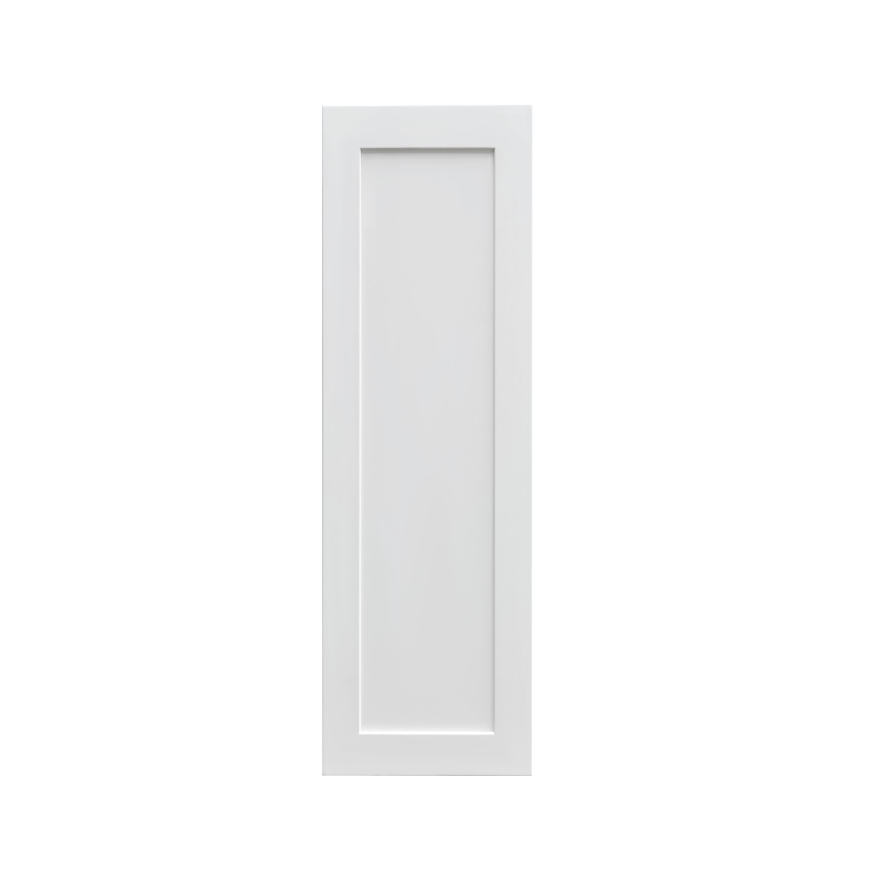 Mallorca White Shaker - 09"W × 42"H Standard Wall Cabinet