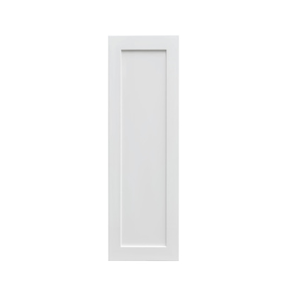 Mallorca White Shaker - 09"W × 42"H Standard Wall Cabinet