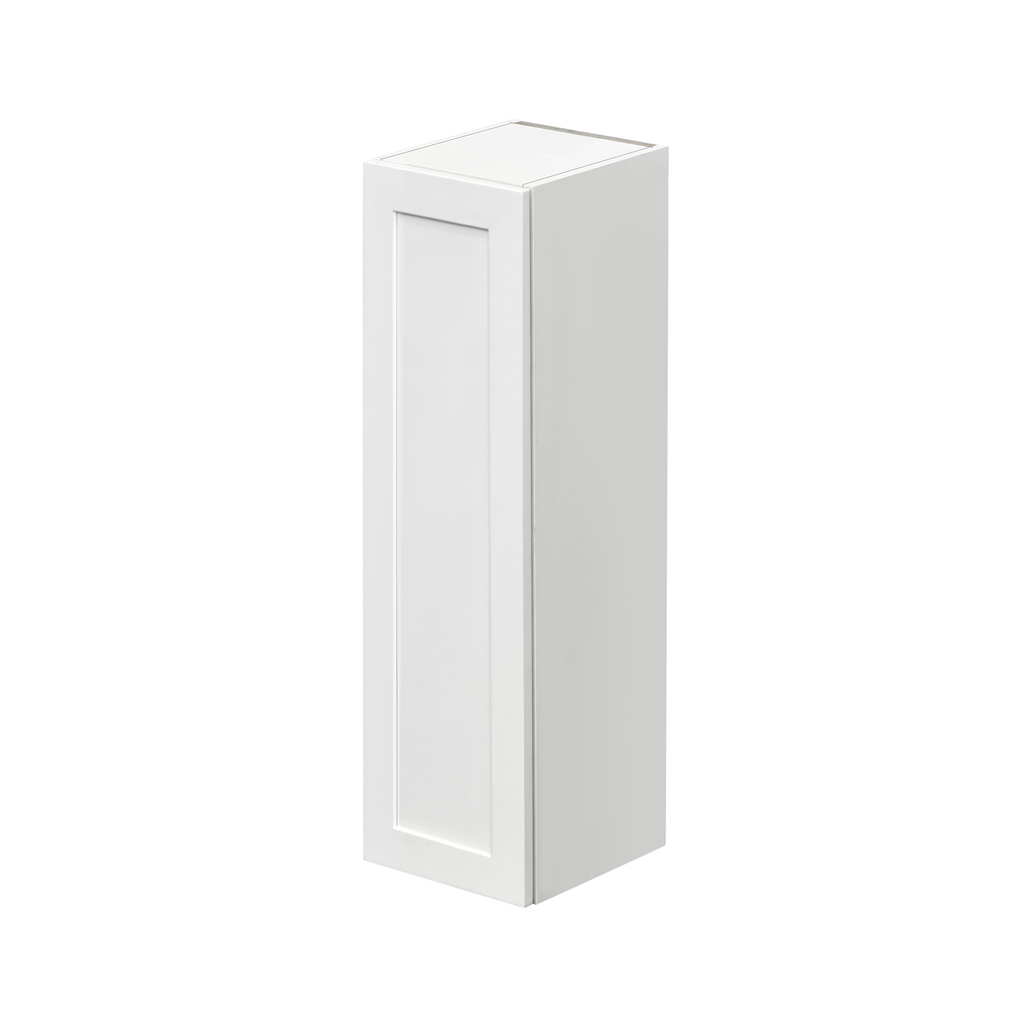 Mallorca White Shaker - 09"W × 42"H Standard Wall Cabinet