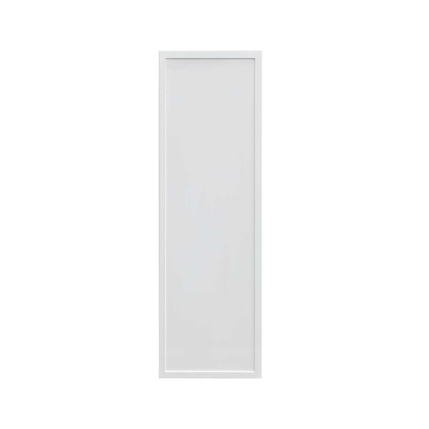 Shady Slim White Shaker - 09"W × 42"H Standard Wall Cabinet