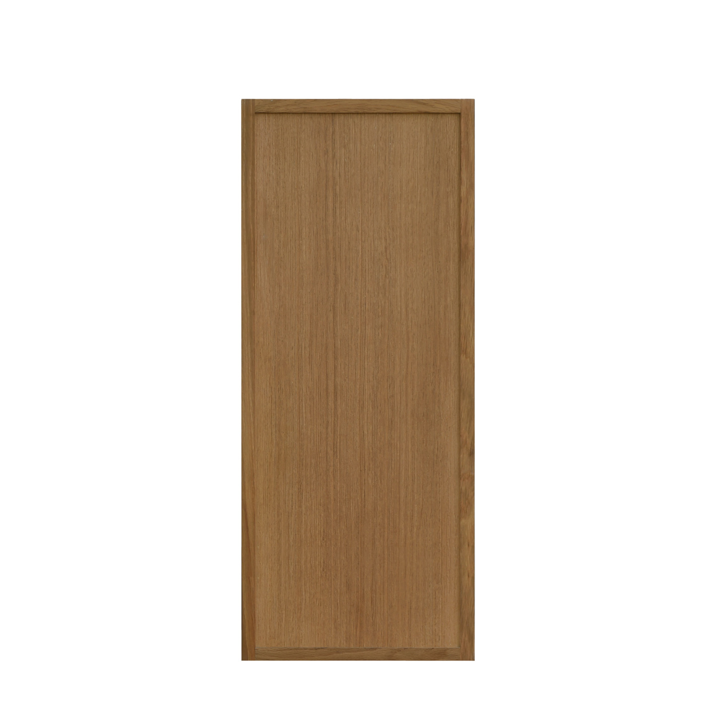 Natural Box Oak Slim - 12"W × 30"H Standard Wall Cabinet 1-Door 2-Adjustable Shelves
