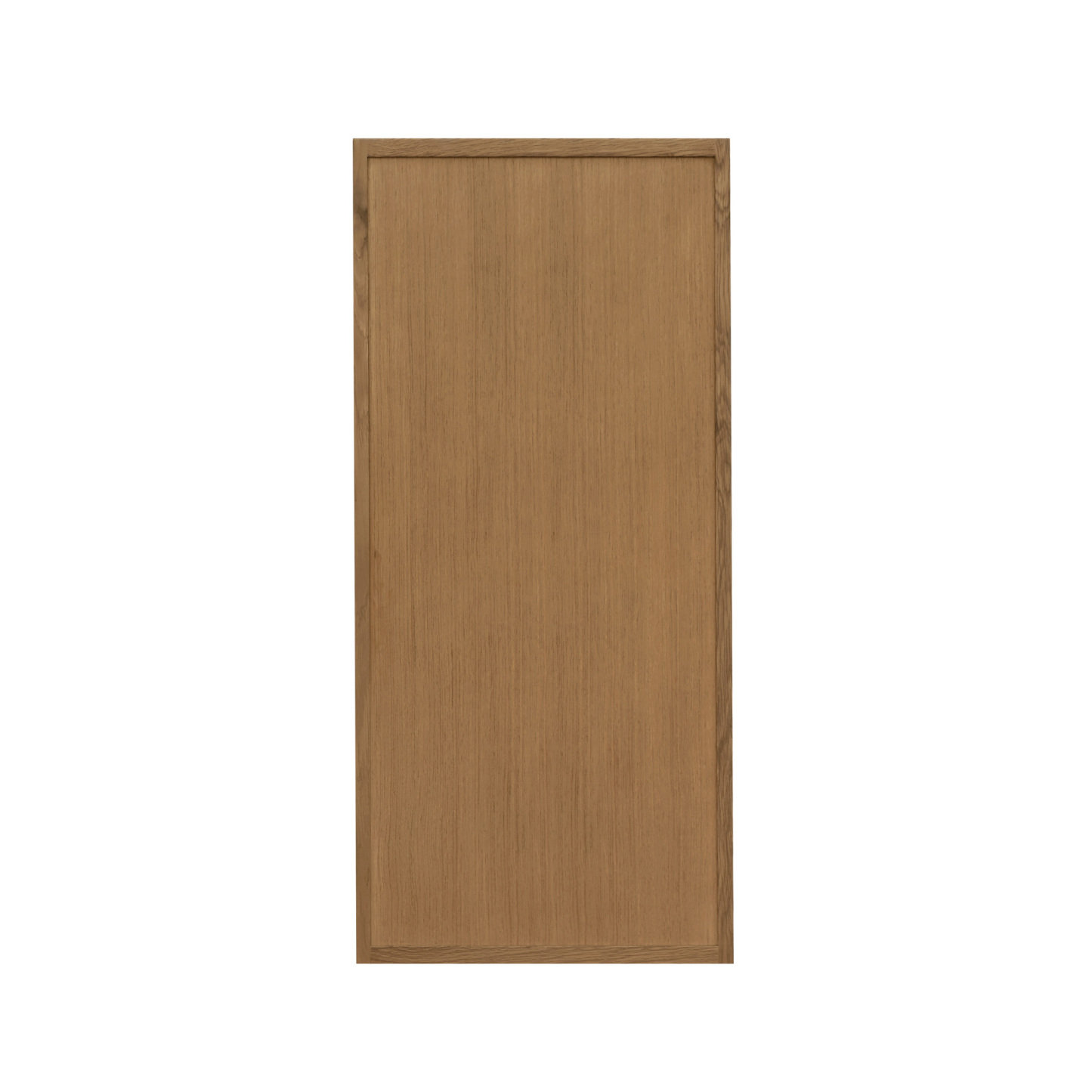 Natural Box Oak Slim - 12"W × 36"H Standard Wall Cabinet 1-Door 3-Adjustable shelves
