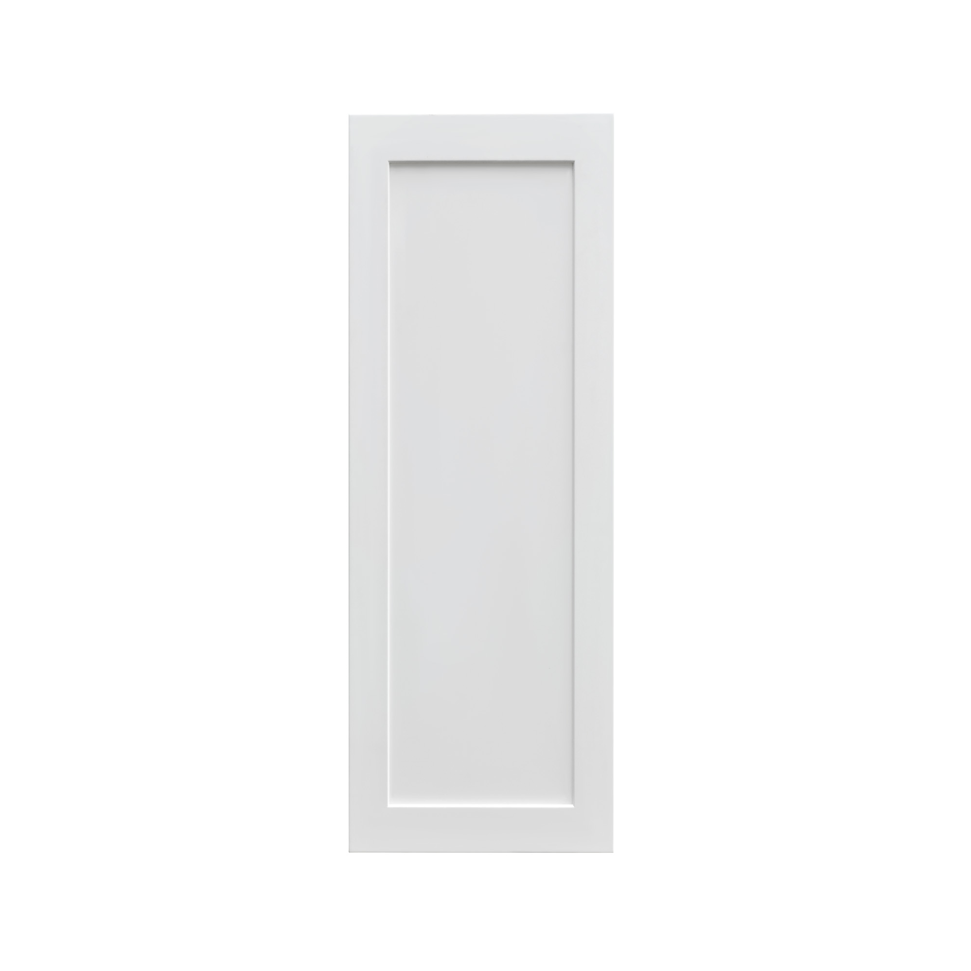 Mallorca White Shaker - 12"W × 42"H Standard Wall Cabinet