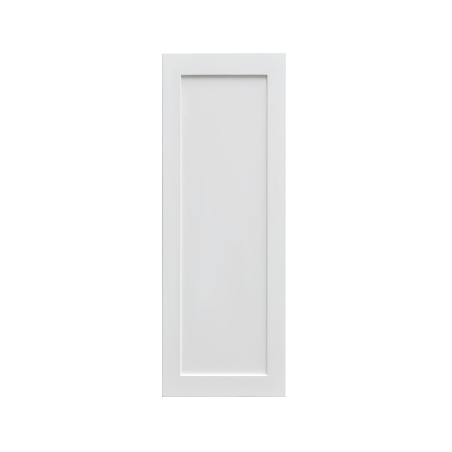 Mallorca White Shaker - 12"W × 42"H Standard Wall Cabinet