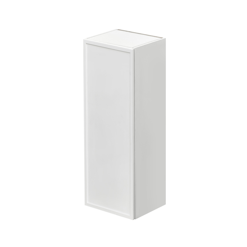 Shady Slim White Shaker - 12"W × 42"H Standard Wall Cabinet
