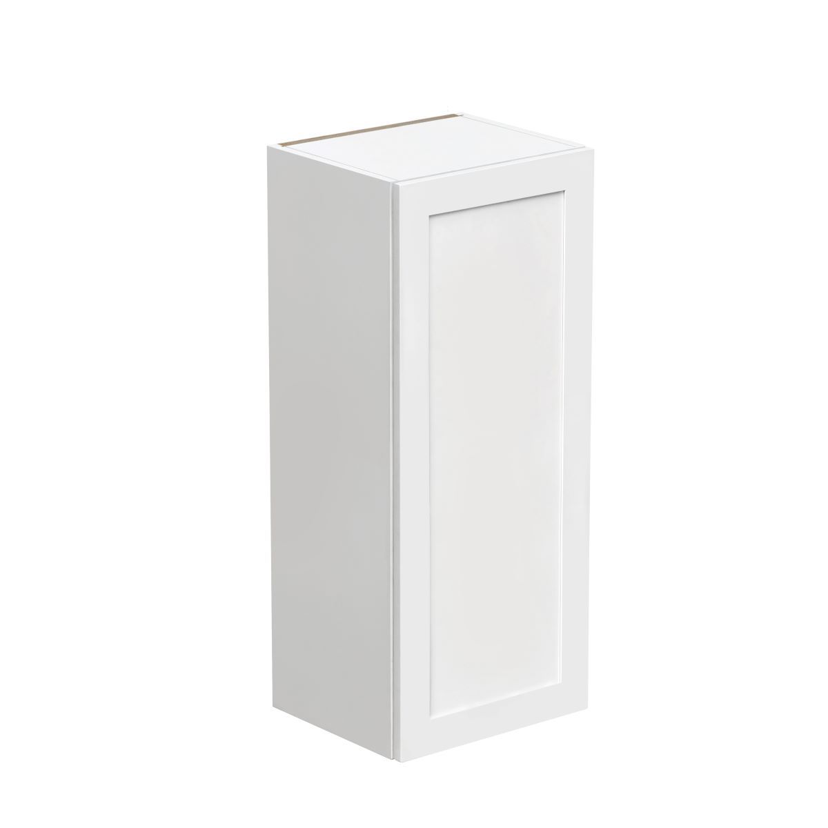 White Shaker Base Cabinet 1-Door 3-Adjustable shelves