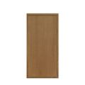 Shady Slim Oak - 15"W × 30"H Standard Wall Cabinet 1-Door 2-Adjustable Shelves