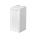 White Shaker - 15"W × 30"H Standard Wall Cabinet 1-Door 2-Adjustable Shelves