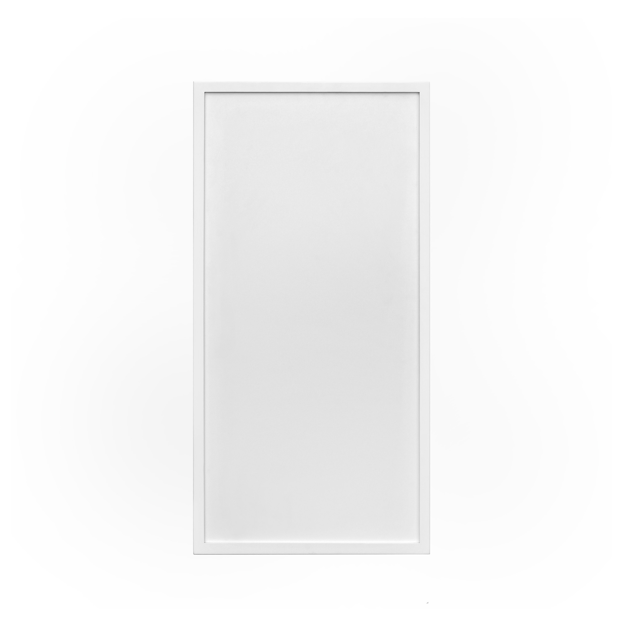 Slim White Shaker - 15"W × 30"H Standard Wall Cabinet 1-Door 2-Adjustable Shelves