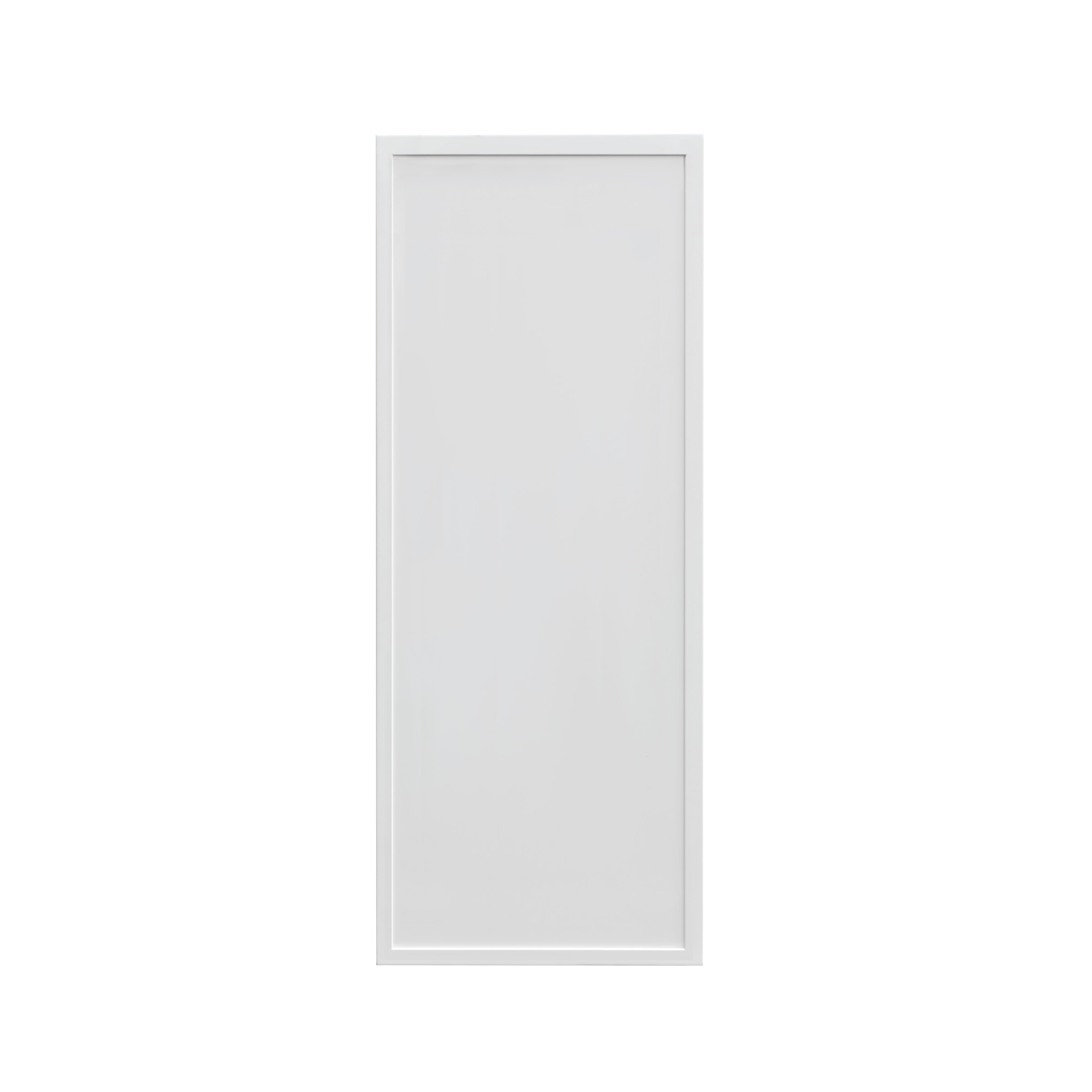 Shady Slim White Shaker - 15"W × 42"H Standard Wall Cabinet