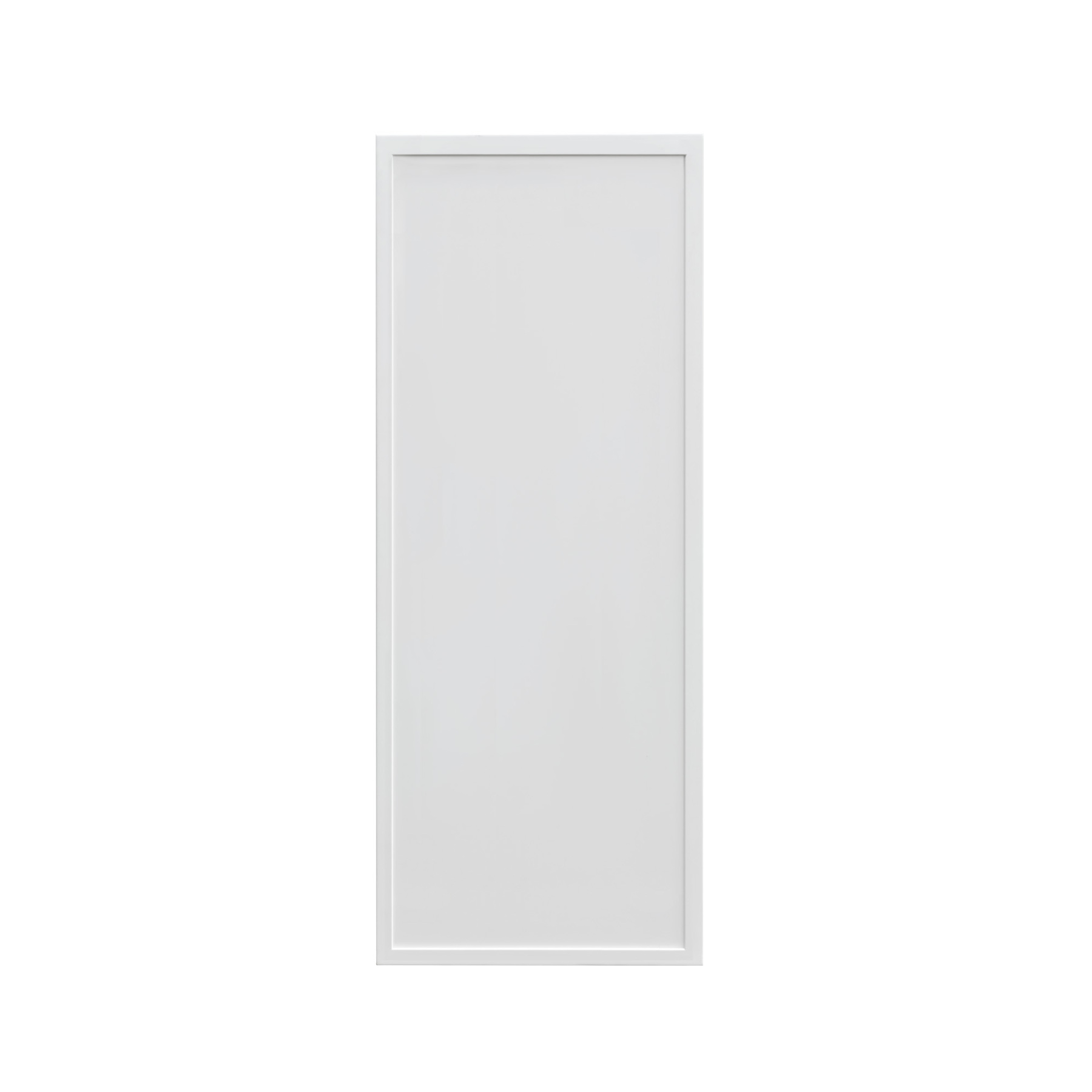 Shady Slim White Shaker - 15"W × 42"H Standard Wall Cabinet