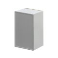 White Box Gray Slim - 18"W × 30"H Standard Wall Cabinet 1-Door 2-Adjustable Shelves