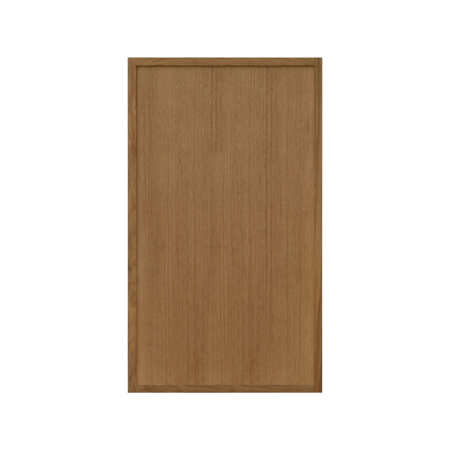 Natural Box Oak Slim - 18"W × 30"H Standard Wall Cabinet 1-Door 2-Adjustable Shelves