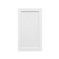 White Shaker - 18"W × 30"H Standard Wall Cabinet 1-Door 2-Adjustable Shelves