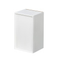 Slim White Shaker - 18"W × 30"H Standard Wall Cabinet 1-Door 2-Adjustable Shelves