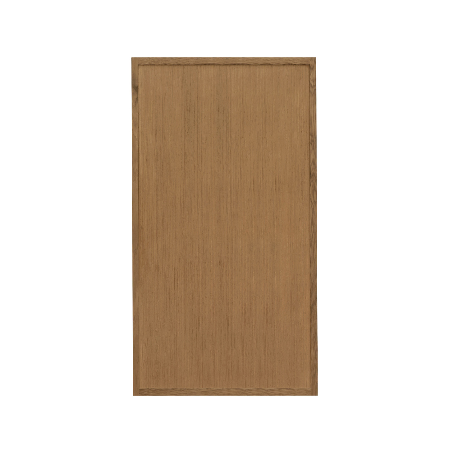 Natural Box Oak Slim - 18"W × 36"H Standard Wall Cabinet 1-Door 3-Adjustable shelves