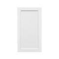 White Shaker - 18"W × 36"H Standard Wall Cabinet 1-Door 3-Adjustable shelves