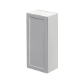 Mallroca Dolphin Gray Shaker - 18"W × 42"H Standard Wall Cabinet