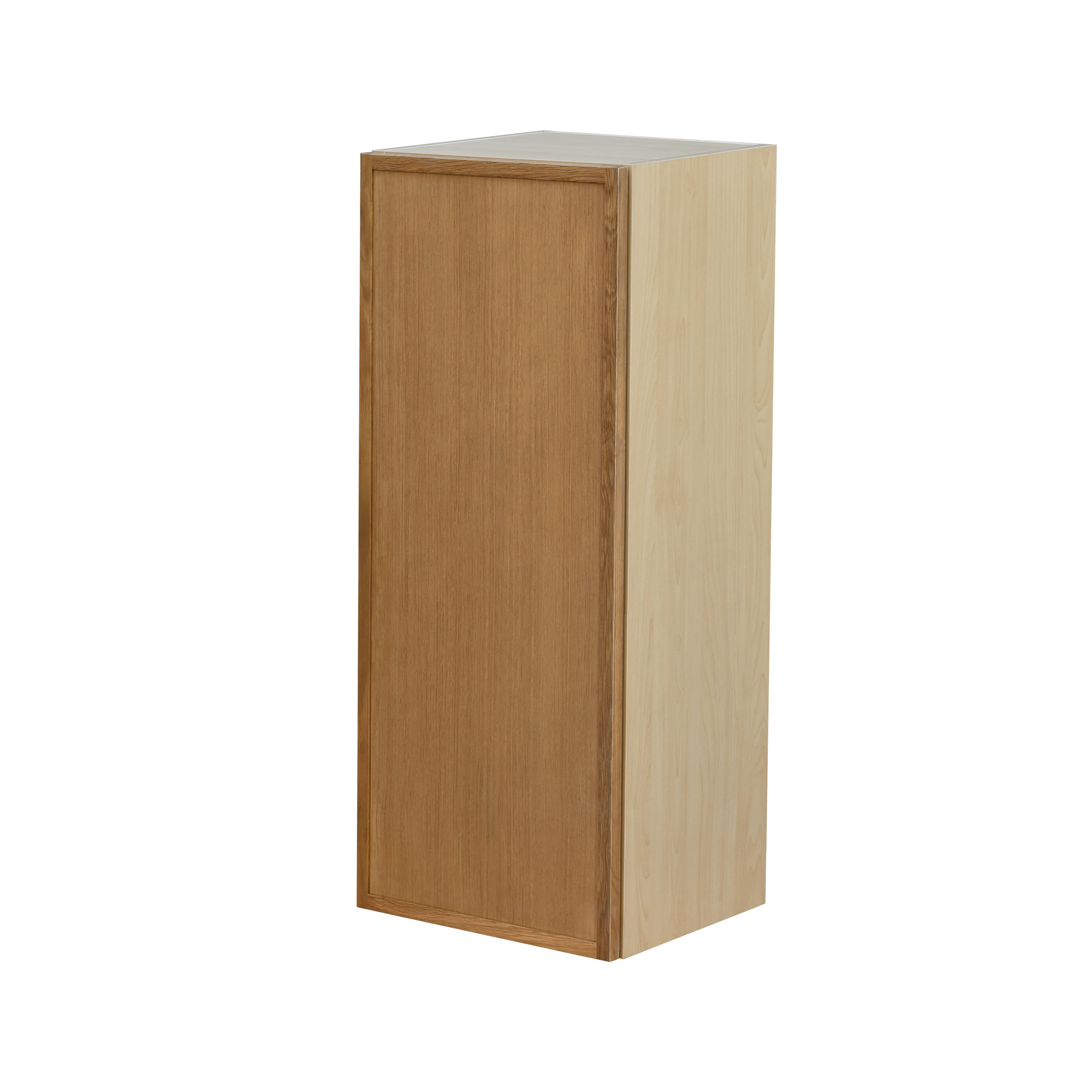 Shady Slim Oak Shaker - 18"W × 42"H Standard Wall Cabinet