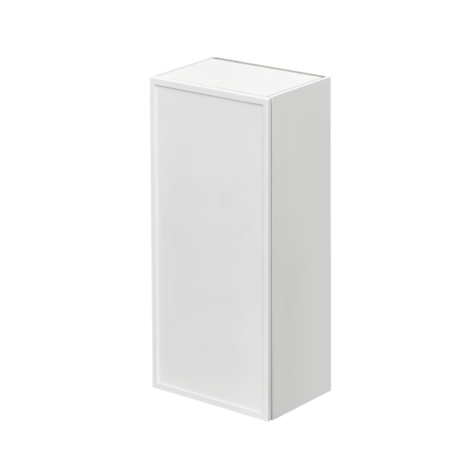Shady Slim White Shaker - 18"W × 42"H Standard Wall Cabinet