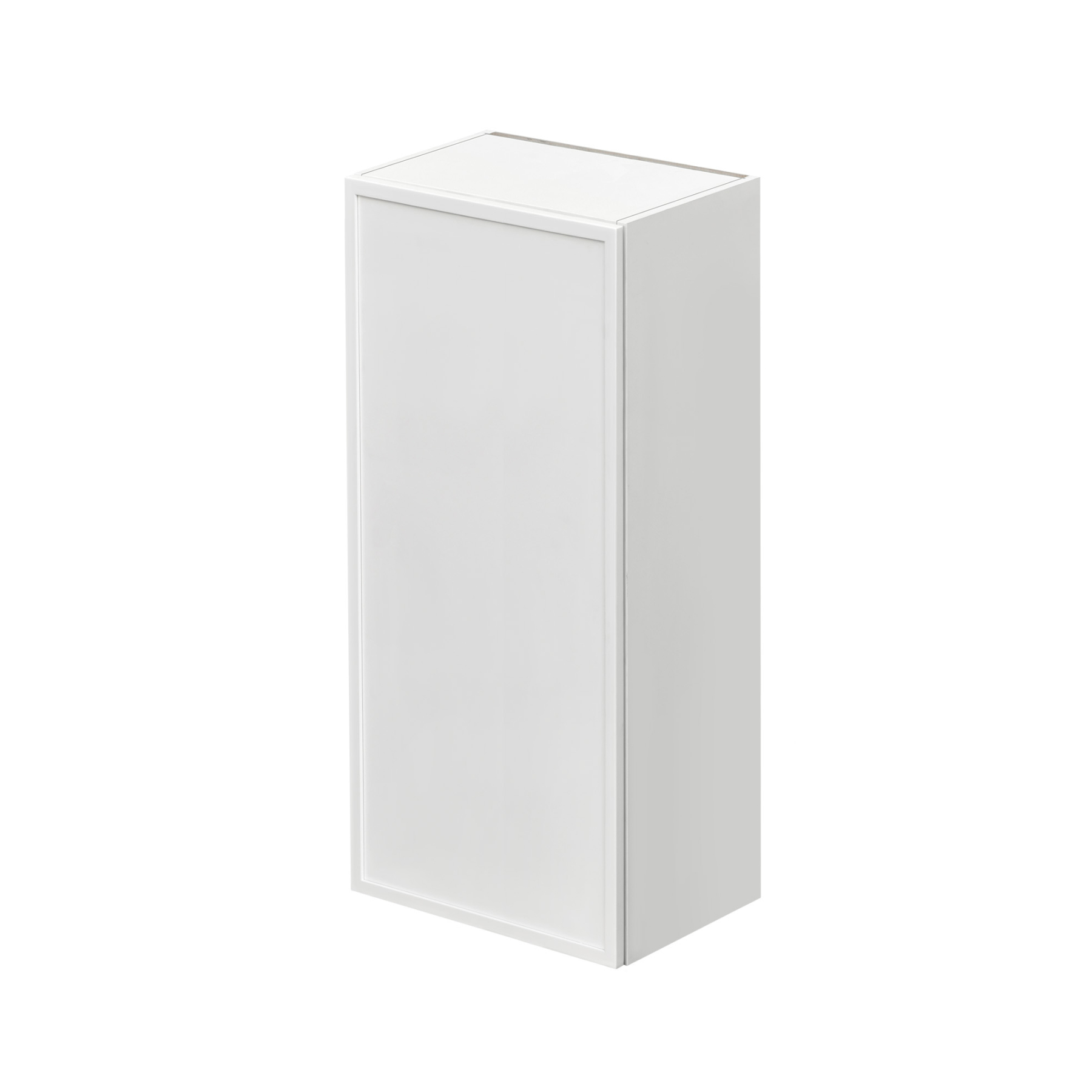 Shady Slim White Shaker - 18"W × 42"H Standard Wall Cabinet