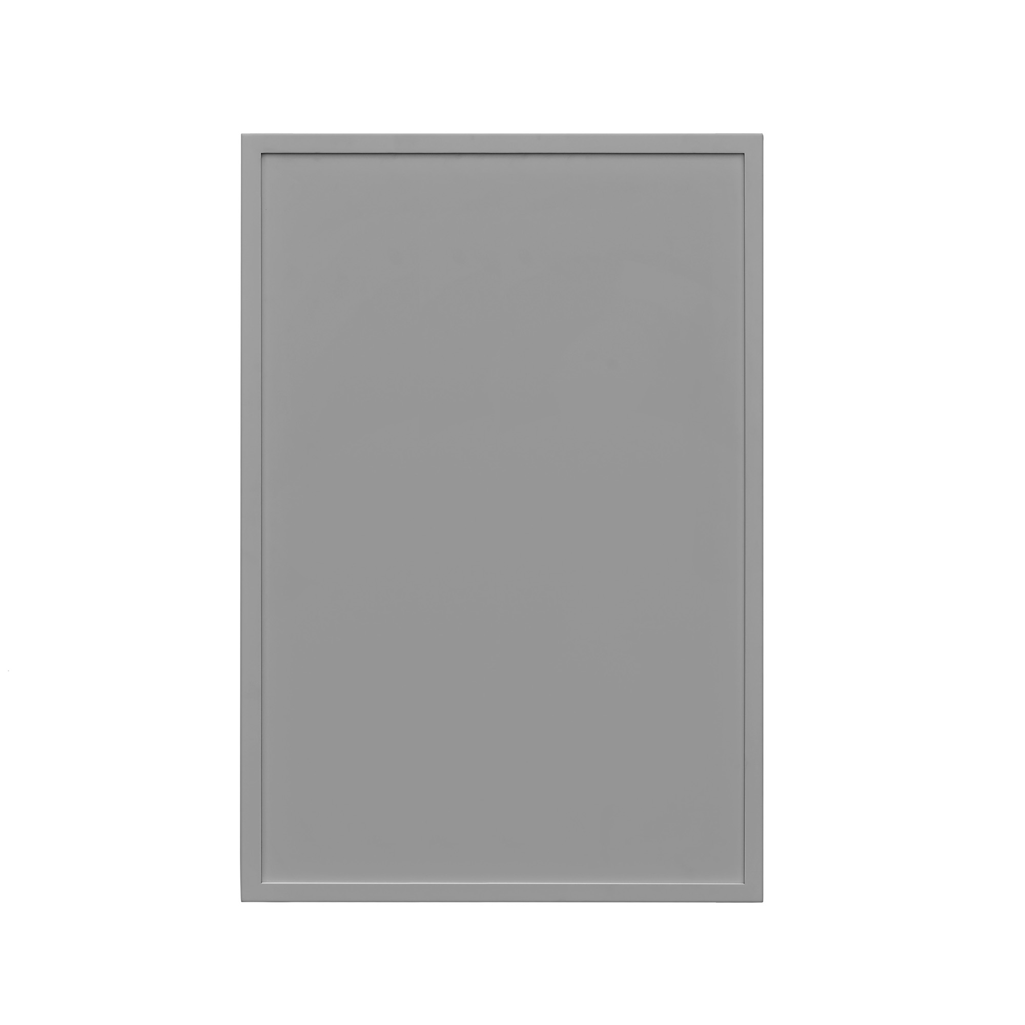 White Box Gray Slim - 21"W × 30"H Standard Wall Cabinet 1-Door 2-Adjustable Shelves