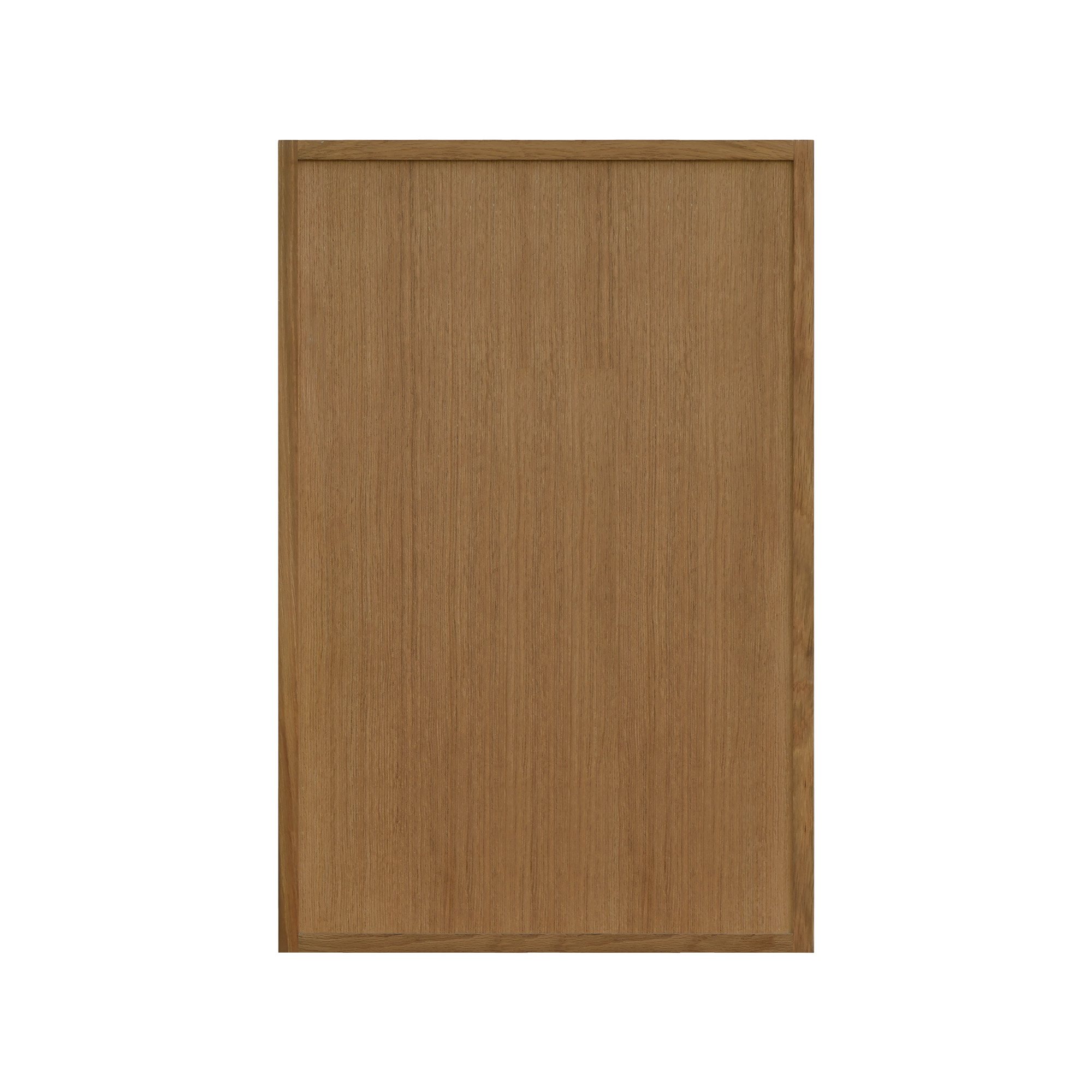 Natural Box Oak Slim - 21"W × 30"H Standard Wall Cabinet 1-Door 2-Adjustable Shelves