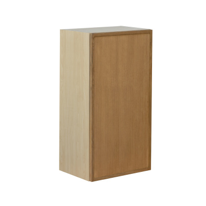 Natural Box Oak Slim - 21"W × 36"H Standard Wall Cabinet 1-Door 3-Adjustable shelves