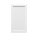 White Shaker - 21"W × 36"H Standard Wall Cabinet 1-Door 3-Adjustable shelves