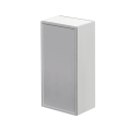 Shady Gray Slim Shaker - 21"W × 42"H Standard Wall Cabinet
