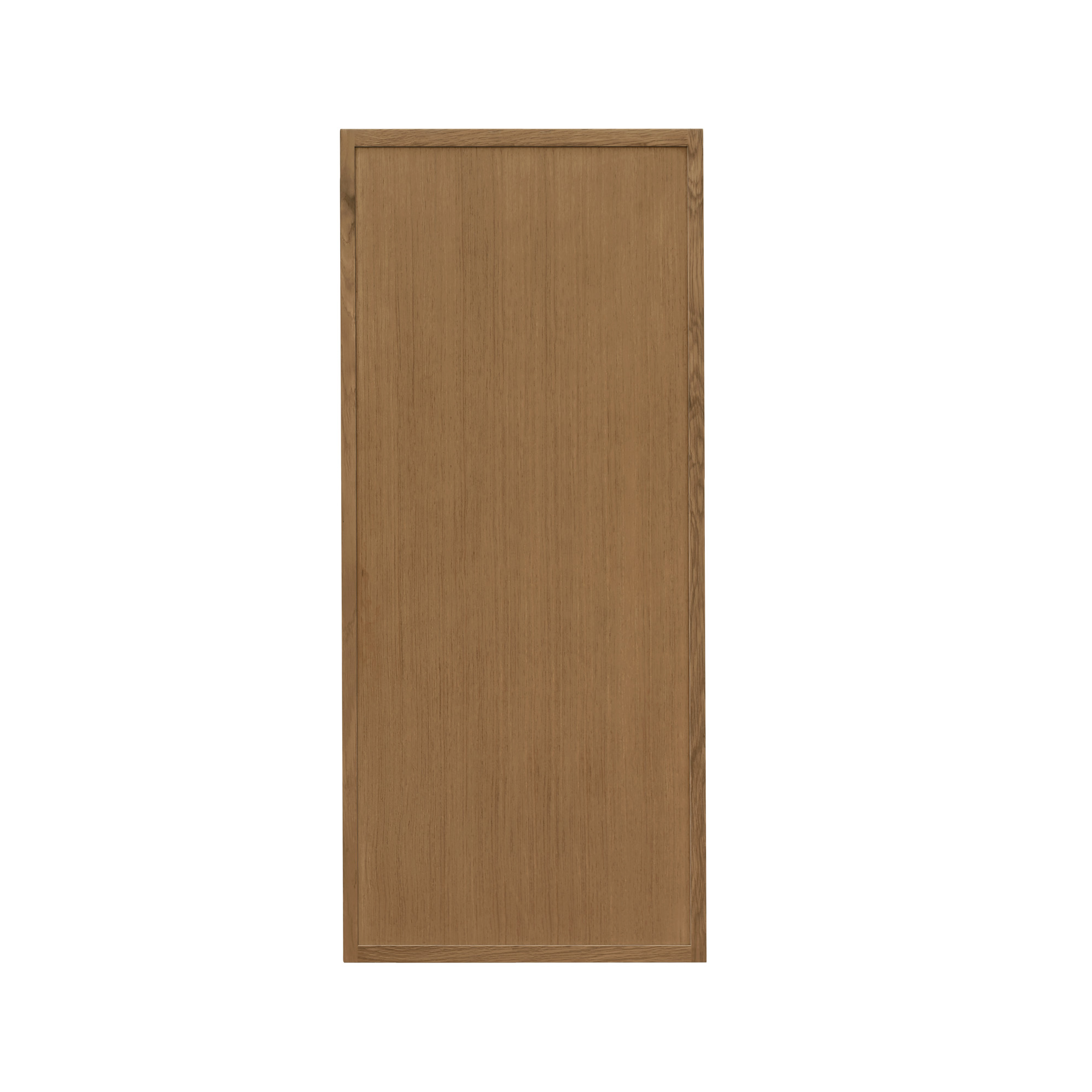 Shady Slim Oak Shaker - 21"W × 42"H Standard Wall Cabinet