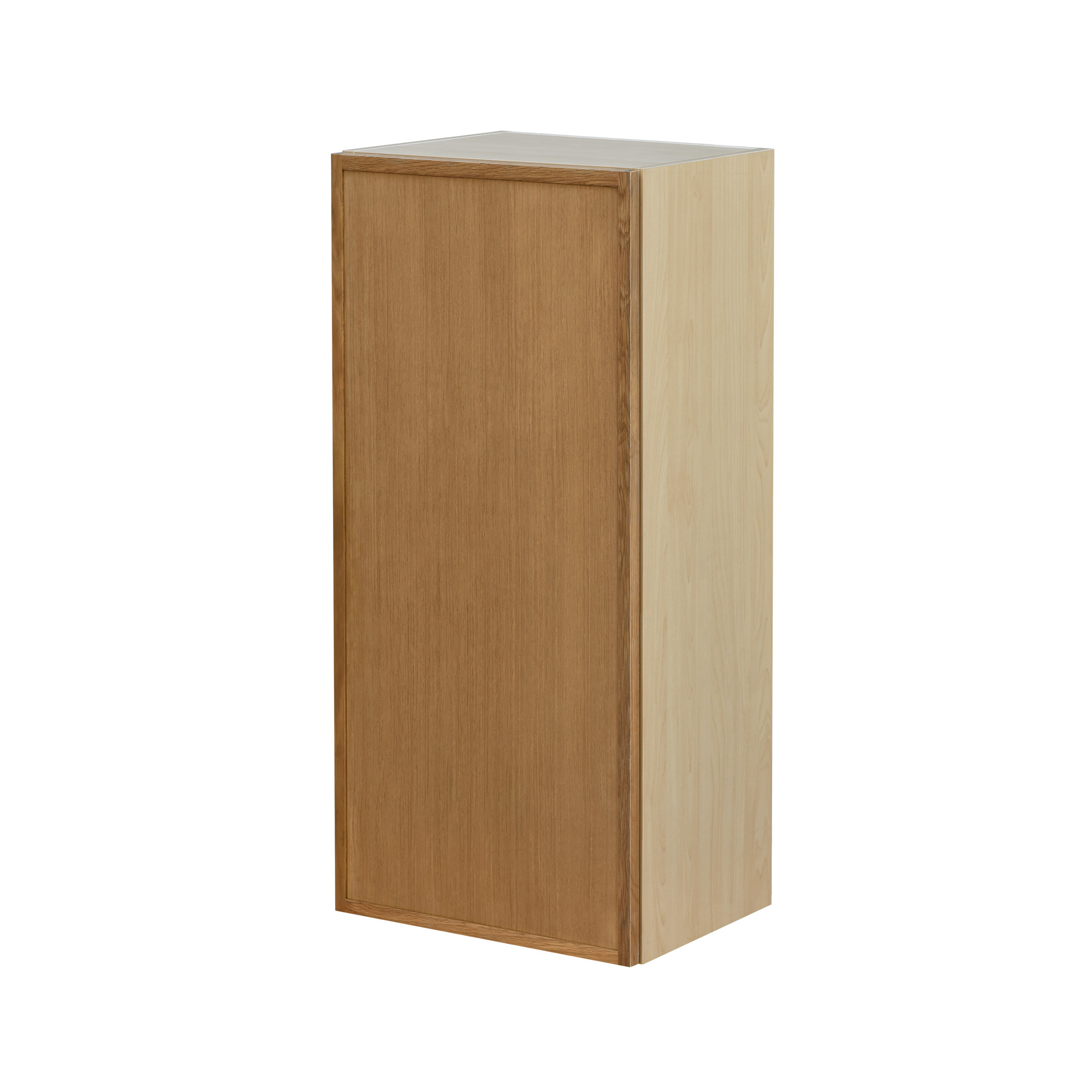 Shady Slim Oak Shaker - 21"W × 42"H Standard Wall Cabinet