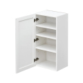 Mallorca White Shaker - 21"W × 42"H Standard Wall Cabinet
