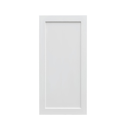 Mallorca White Shaker - 21"W × 42"H Standard Wall Cabinet