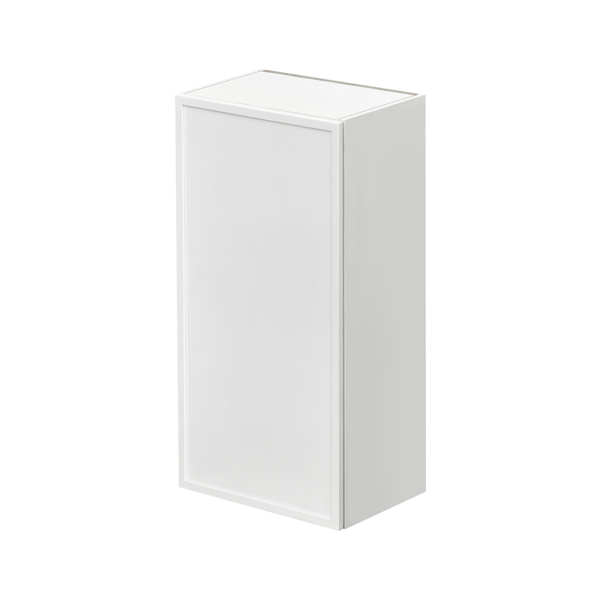 Shady Slim White Shaker - 21"W × 42"H Standard Wall Cabinet