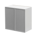 White Box Gray Slim - 24"W × 30"H Standard Wall Cabinet 2-Doors 2-Adjustable Shelves