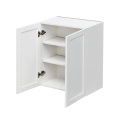 White Shaker - 24"W × 30"H Standard Wall Cabinet 2-Doors 2-Adjustable Shelves
