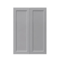 Mallroca Dolphin Gray Shaker - 24"W × 36"H Standard Wall Cabinet