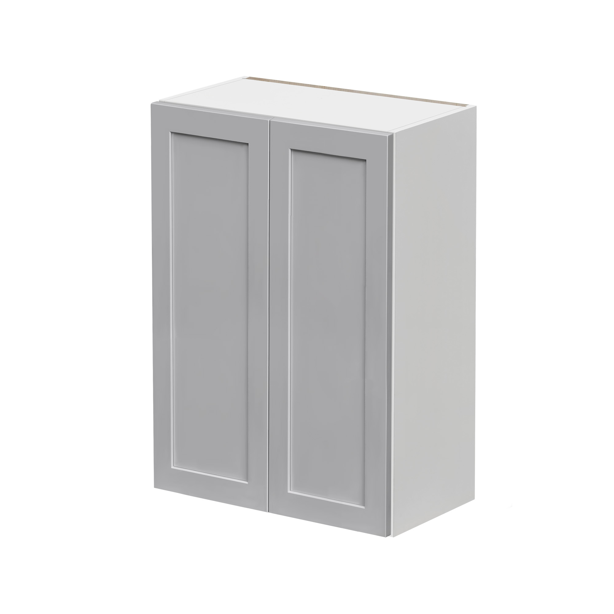 Mallroca Dolphin Gray Shaker - 24"W × 36"H Standard Wall Cabinet