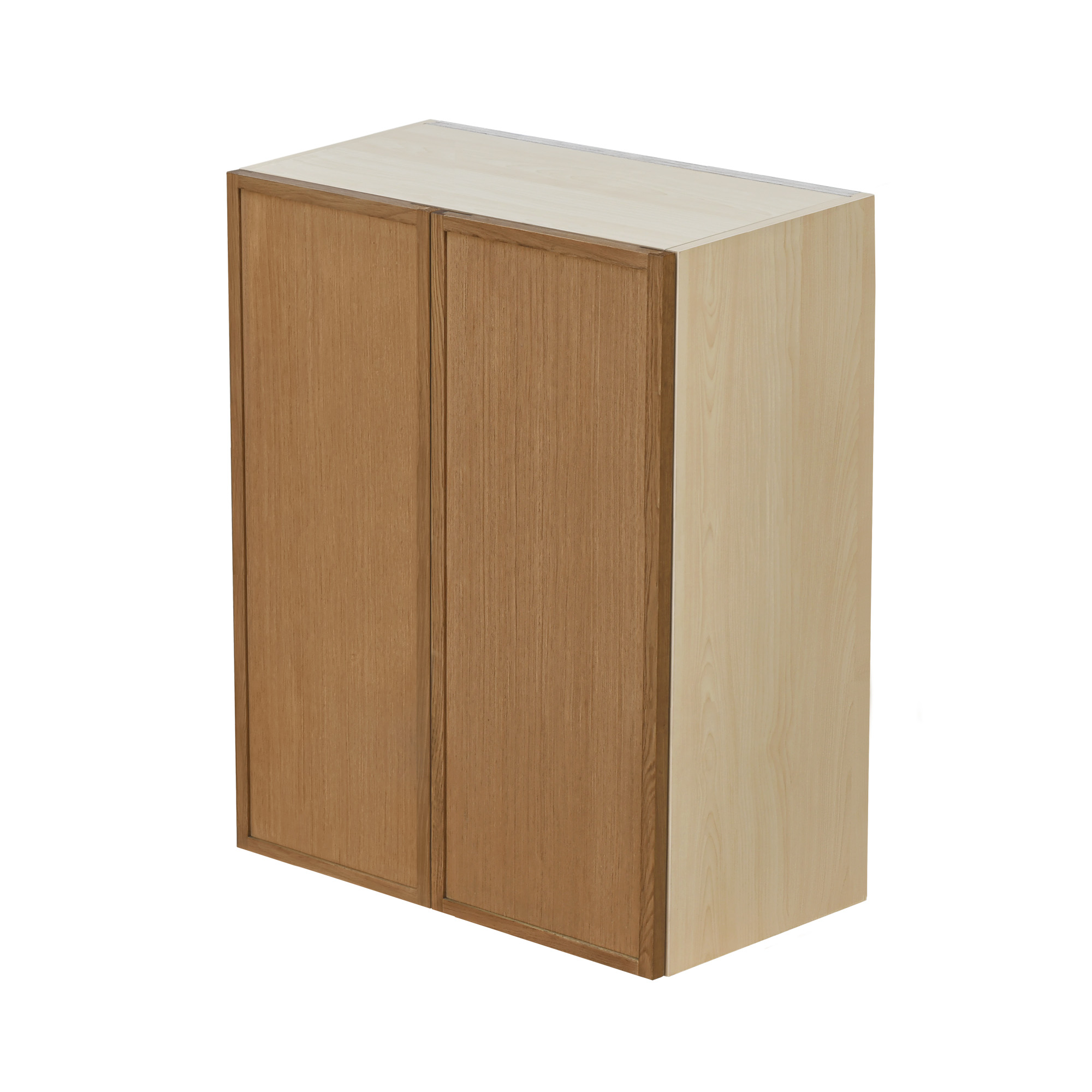 Shady Slim Oak Shaker - 24"W × 36"H Standard Wall Cabinet