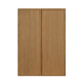 Shady Slim Oak Shaker - 24"W × 36"H Standard Wall Cabinet