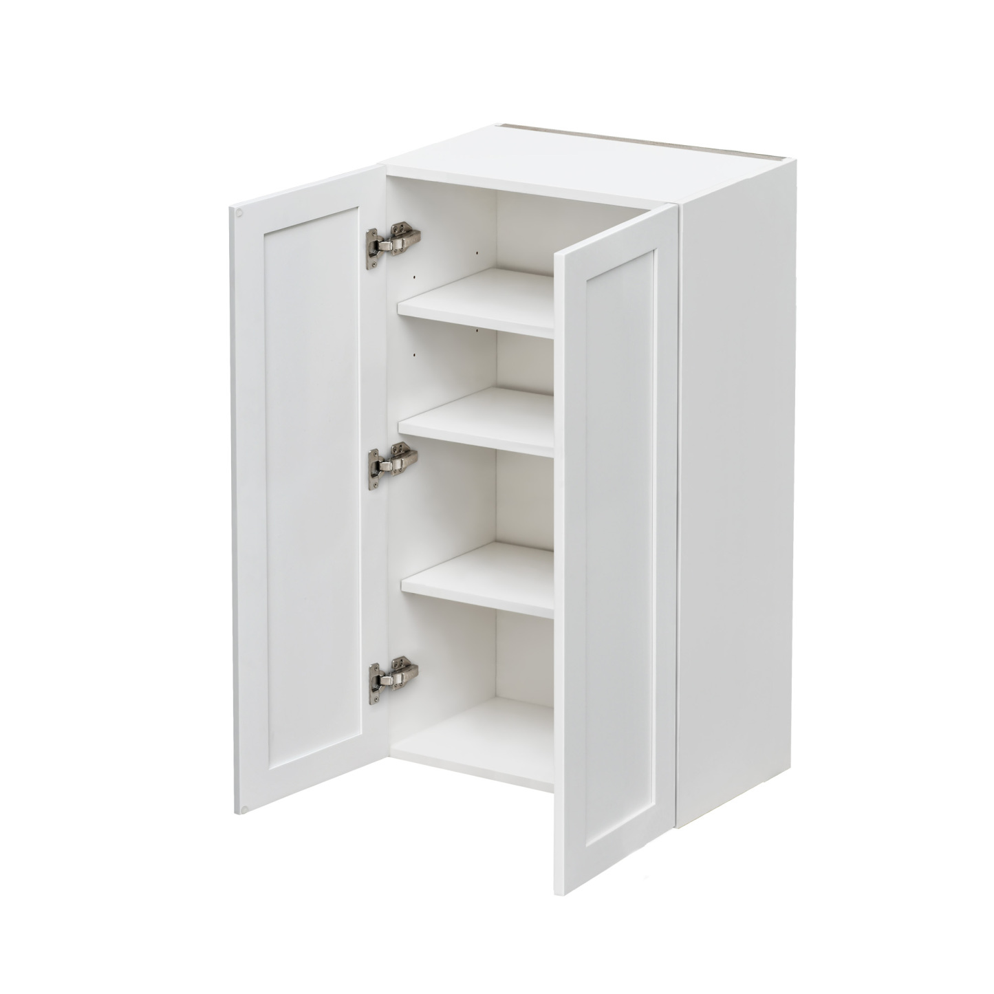 Mallorca White Shaker - 24"W × 36"H Standard Wall Cabinet